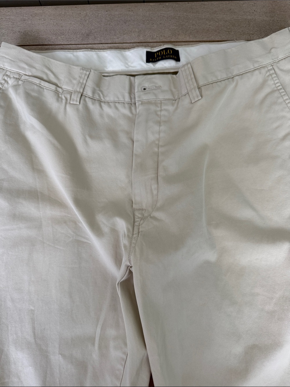 Polo by Ralph Lauren Cream Chinos